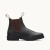 Stout Brown Premium Leather Chelsea Boots, Women's Dress 062 - Blundstone