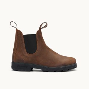 Tobacco Suede Leather Suede Boots, Men's Originals 1911 - Blundstone