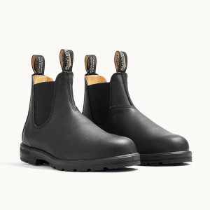 Black Premium Leather Chelsea Boots, Men's Classics 558 - Blundstone