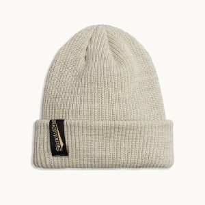 Cream Wool Blend Beanie - Blundstone