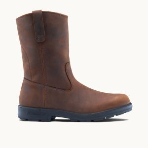Teak Nubuck Leather Rigger Boots, Men's Originals 2527 - Blundstone