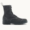 Steel Grey Suede Leather Lace Up Boots, Men's Originals 2530 - Blundstone
