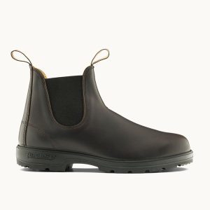 Claret Full Grain Leather Chelsea Boots, Men's Classics 2540 - Blundstone